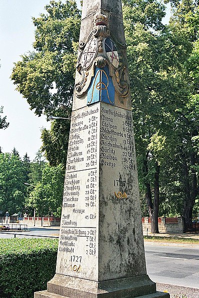 Kursächsische Postmeilensäule