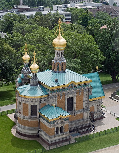 Chapelle russe de Darmstadt