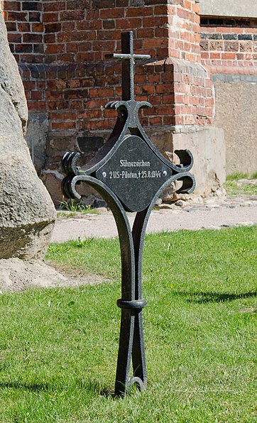 Gedenkstein für die auf Borkum ermordeten Soldaten der US-Airforce, Borkum