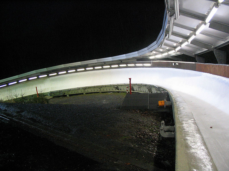 Piste de bobsleigh, luge et skeleton de Winterberg