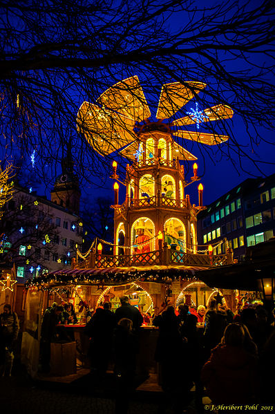 Christkindlmarkt at Marienplatz