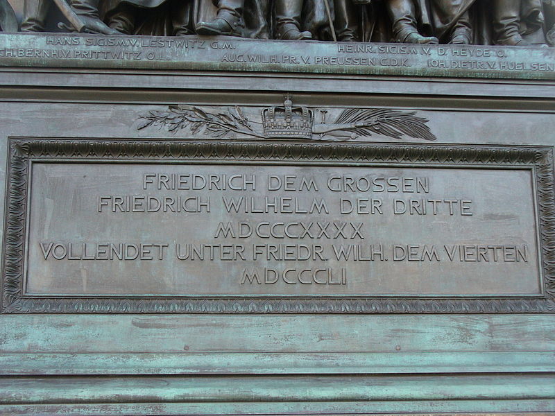 Reiterstandbild Friedrichs des Großen