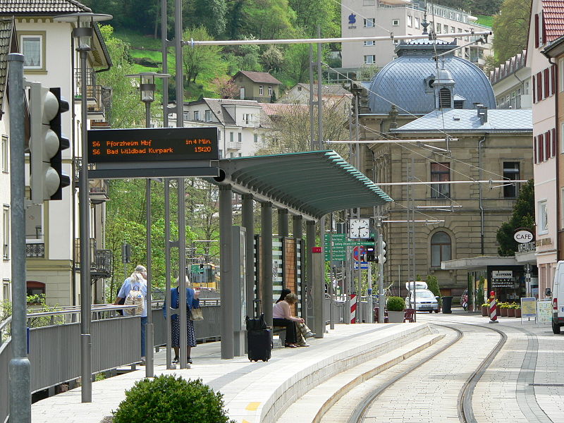 Enztalbahn, Bad Wildbad