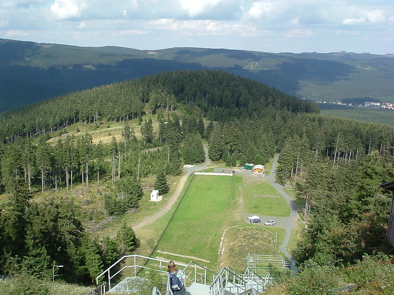 Skisprungschanzen am Wurmberg