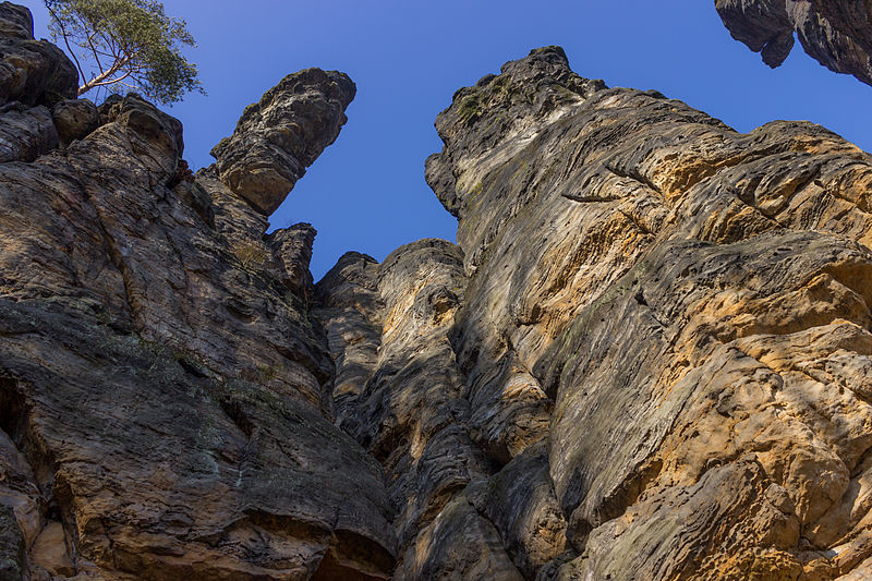 Saxon Switzerland climbing region