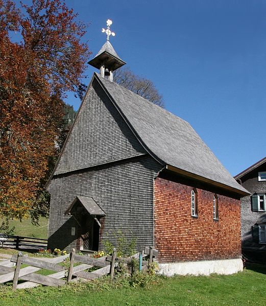 Norwegische Holzkirche