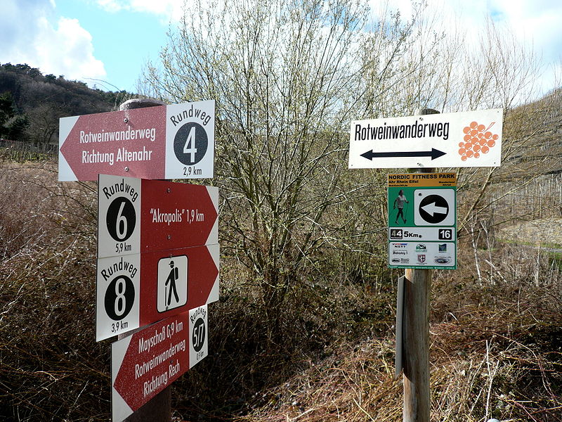 Sentier des vins rouges de la vallée de l’Ahr