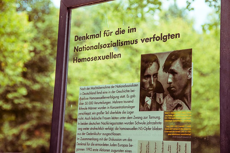 Mémorial aux homosexuels persécutés pendant la période nazie