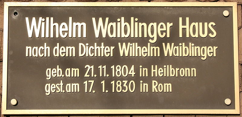 Wilhelm-Waiblinger-Haus