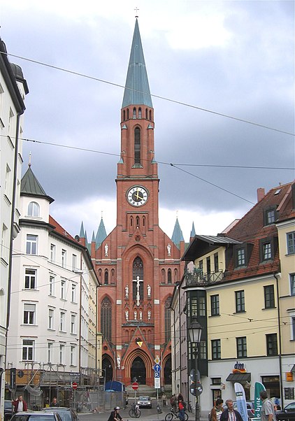 Nouvelle église Saint-Jean-Baptiste de Munich