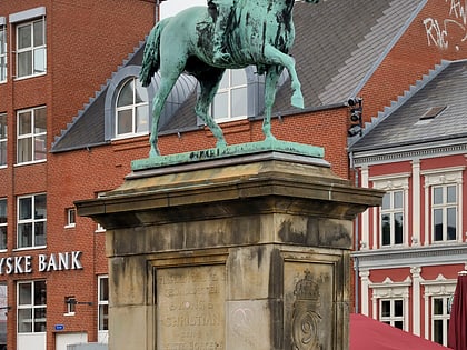 equestrian statue of christian ix esbjerg