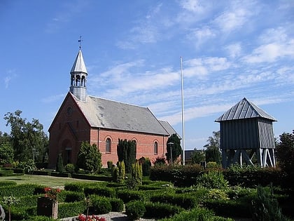 jerup kirke north jutlandic island