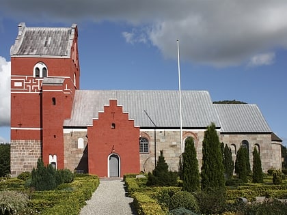 Runensteine der Ålum Kirke