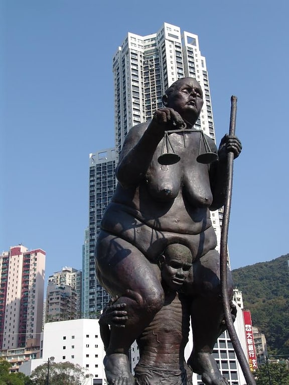 survival of the fattest sculpture ringkobing