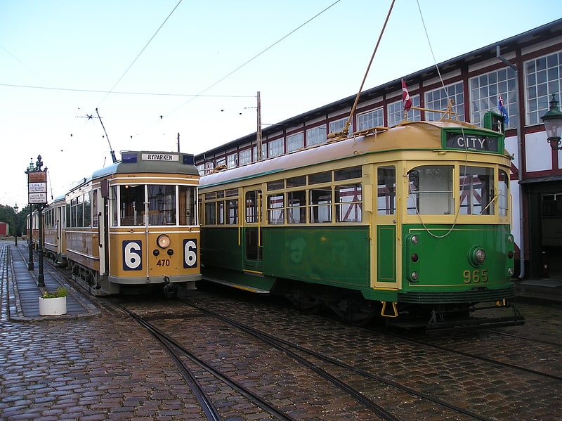 skjoldenaesholm tram museum jystrup