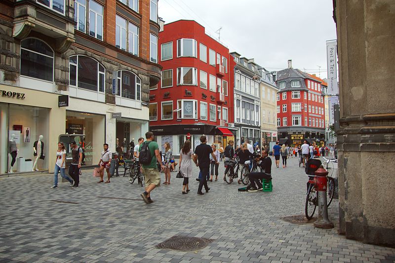 Købmagergade, Copenhagen Visitors' Guide: and Information Trek Zone