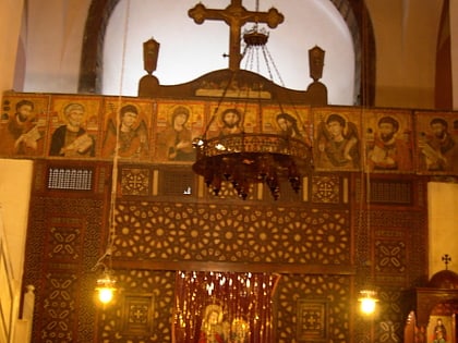 saint barbara church in coptic cairo el cairo