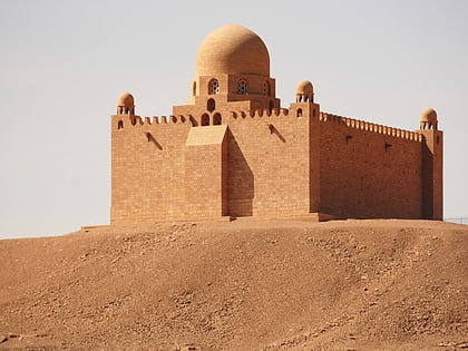 mausoleum of aga khan aswan