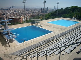 piscina municipal de montjuic barcelone