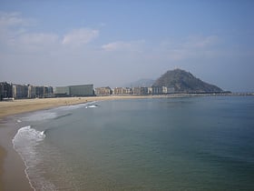 playa de la zurriola san sebastian