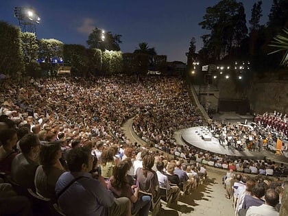 teatre grec barcelone