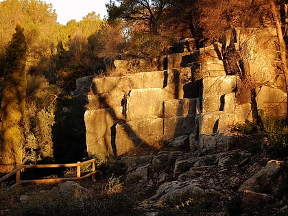 roman quarry of el medol tarragona