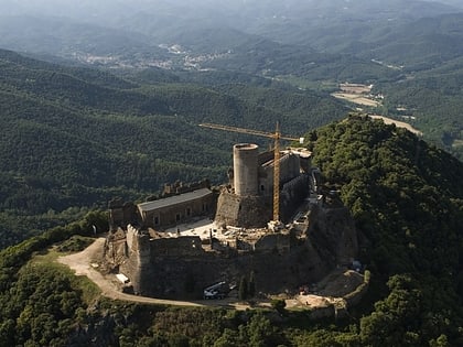 castillo de montsoriu macizo del montseny
