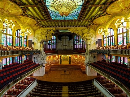 palais de la musique catalane barcelone