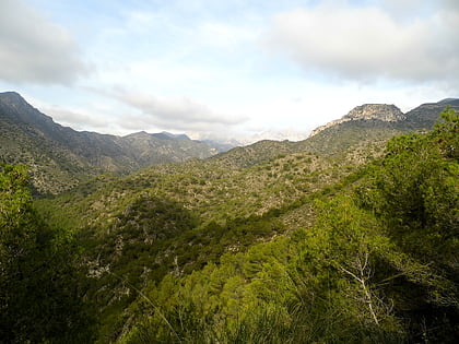 parc naturel des sierras de tejeda almijara et alhama