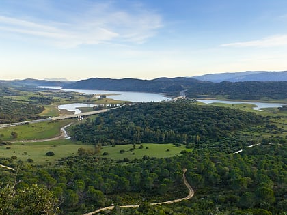 charco redondo reservoir los alcornocales natural park