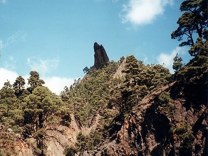 idafe rock park narodowy caldera de taburiente