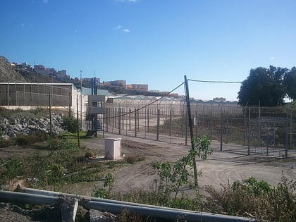 Grenzzaun bei Ceuta