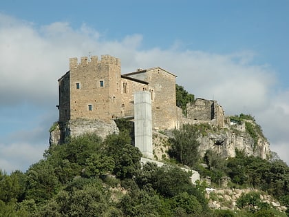 castillo de castellbell macizo de montserrat