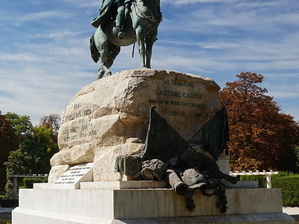 monument to general martinez campos madrid