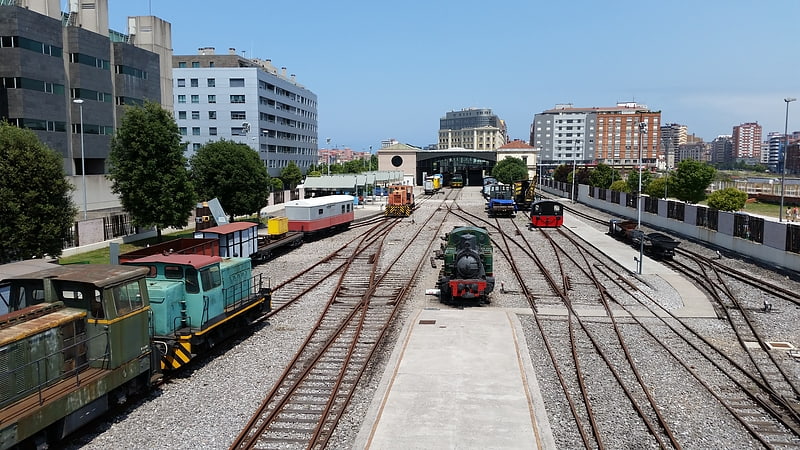 museo del ferrocarril de asturias gijon