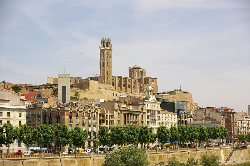 old cathedral of lleida