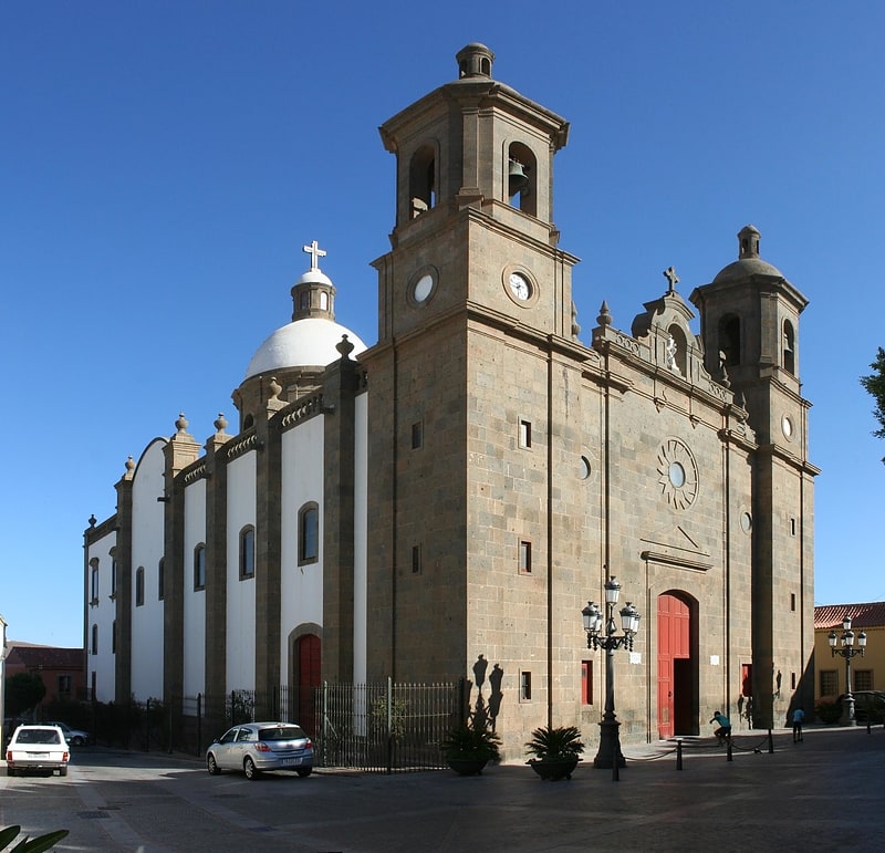 templo parroquial de san sebastian aguimes