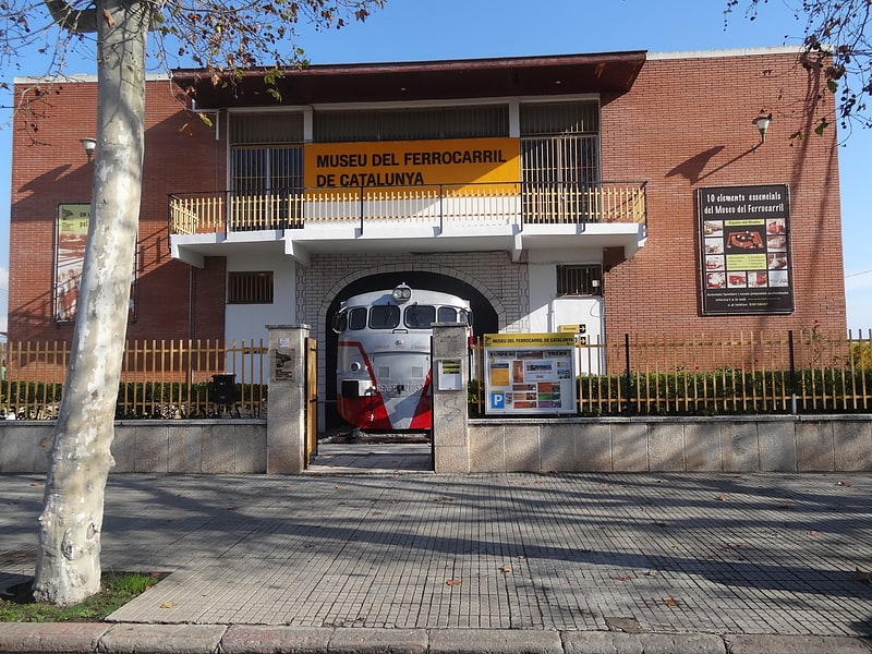 museu del ferrocarril de catalunya vilanova i la geltru
