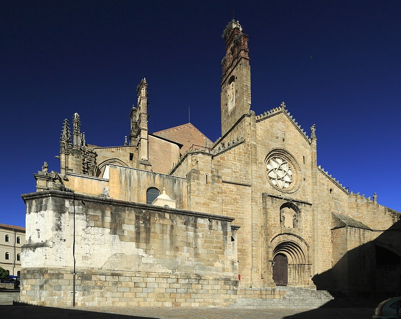 old cathedral of plasencia
