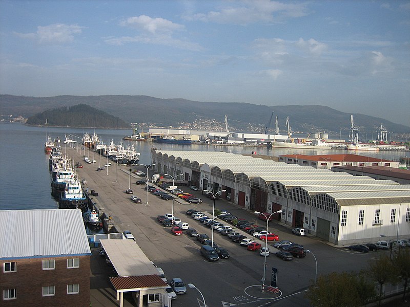 Port de Marín et Ria de Pontevedra