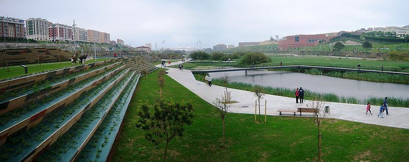 Parque de la vaguada de Las Llamas