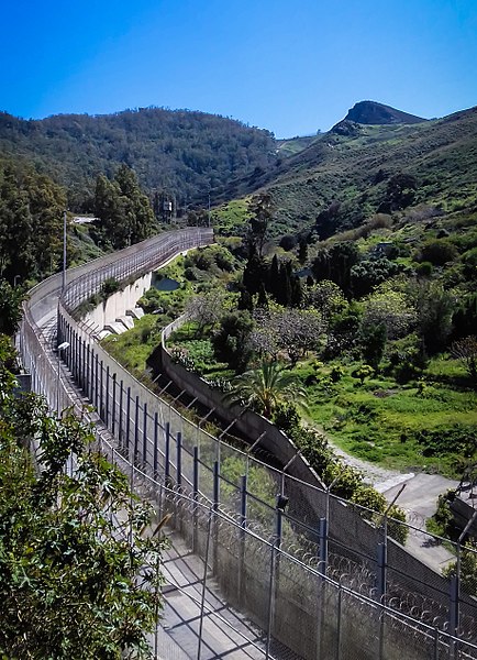 Ceuta border fence
