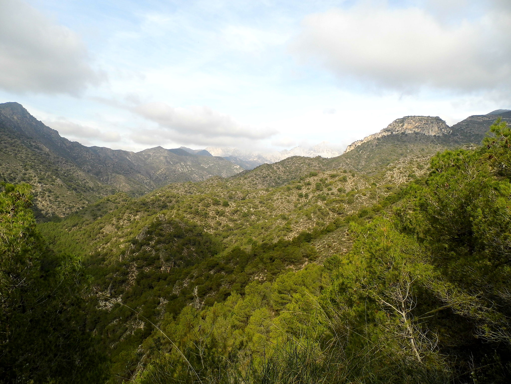 Sierras of Tejeda, Spanien