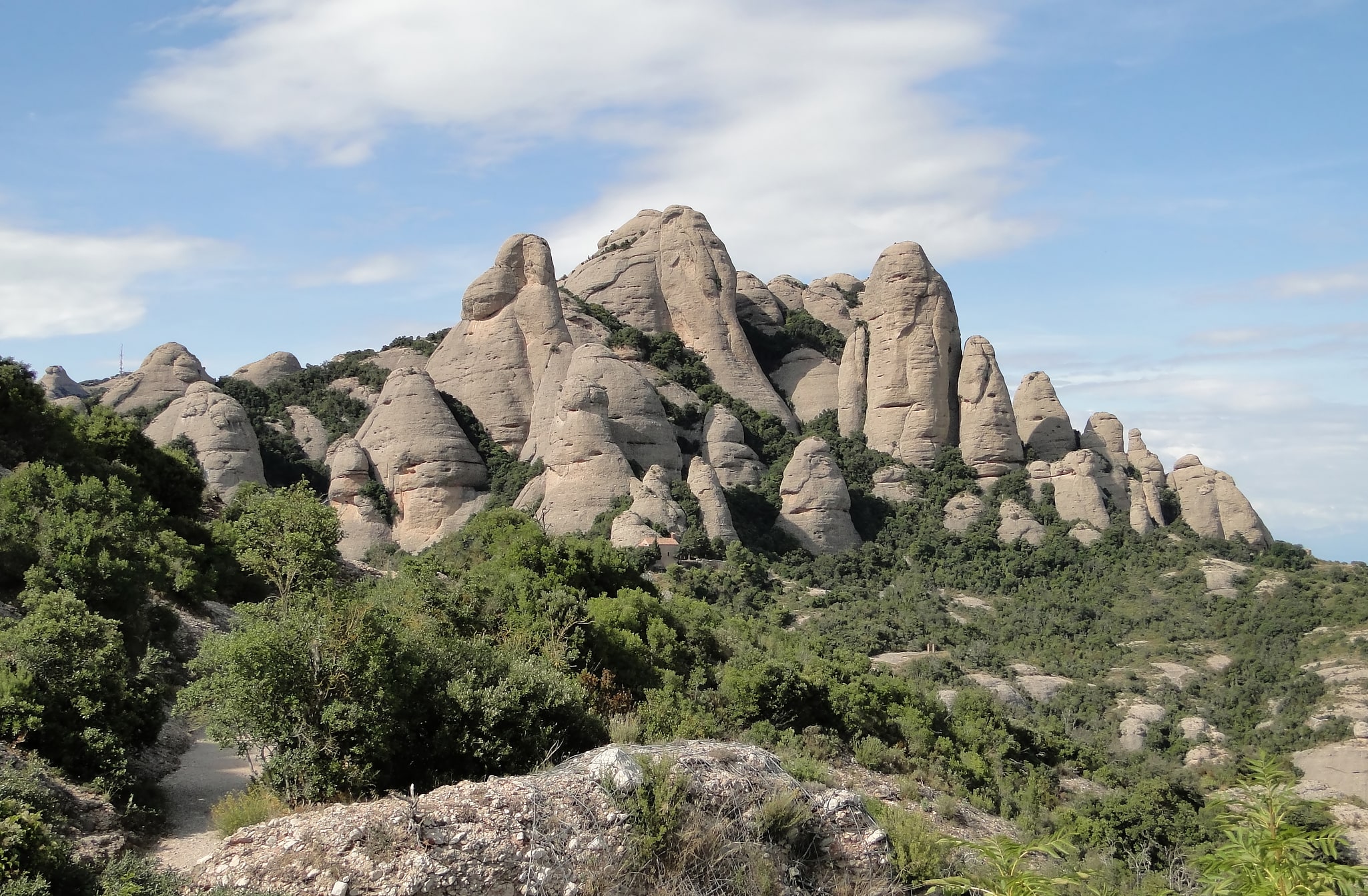 Góra Montserrat, Hiszpania
