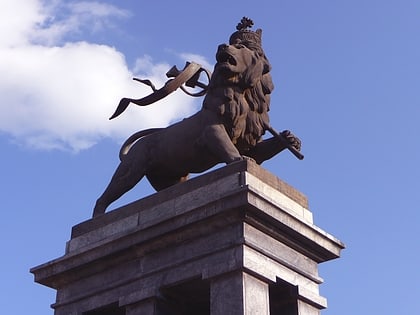 monument to the lion of judah addis abeba