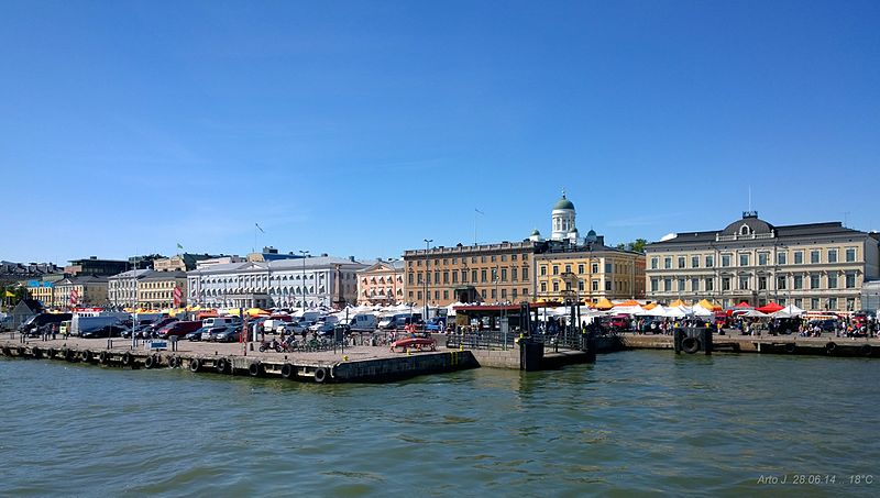 Plaza del Mercado de Helsinki
