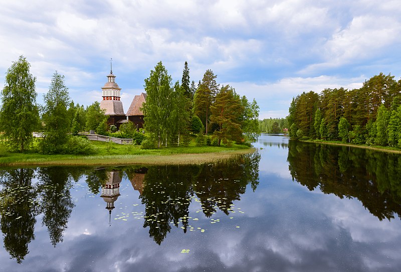 Vieille église de Petäjävesi