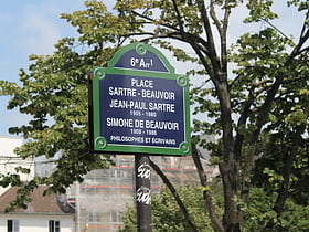 Place Jean-Paul-Sartre-et-Simone-de-Beauvoir