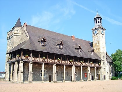 the dukes of the bourbon castle in montlucon