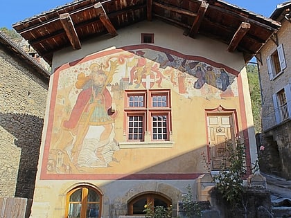 Fresque de Saint Christophe de Saint-Sorlin-en-Bugey